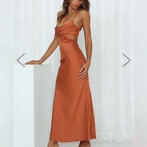 Cut out formal dress